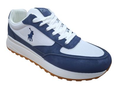 Polo | Basic Runner Sneaker | Navy &amp; White