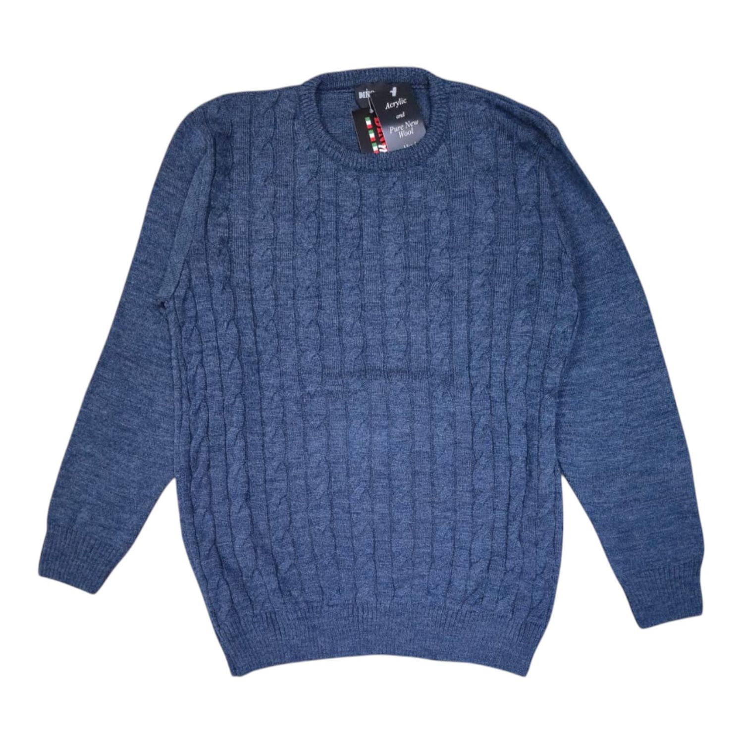 Dino Milano | Round neck Jersey MDR56 | Pacific Blue, Size: S