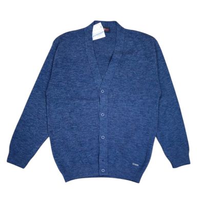 Dino Milano | Buttoned V-neck cardigan MDC4 | Pacific Blue