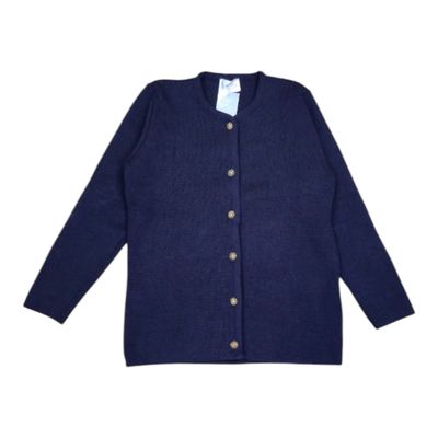 Romy | Buttoned cardigan C4348 | Navy