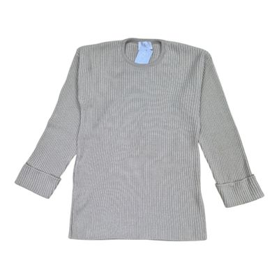 Romy | Knitted Long Pullover | Stone