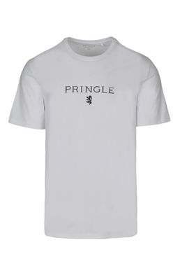 Pringle | Carl Printed T Shirt | White
