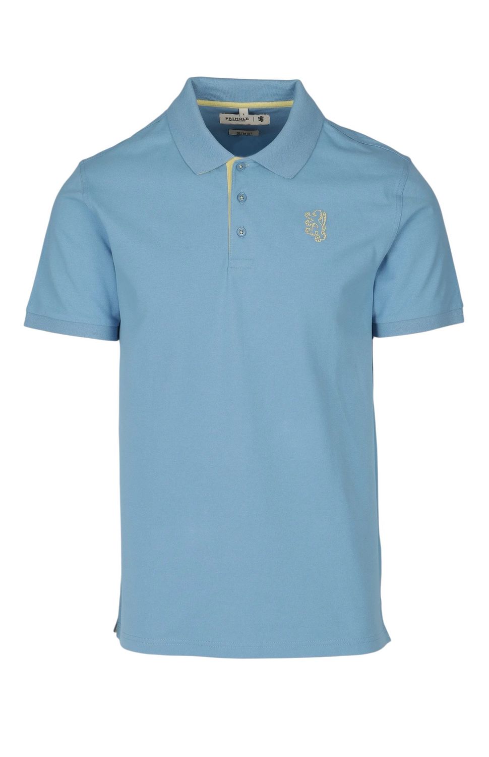 Pringle | Aiden Slim Fit  Pique Golfer | Blue