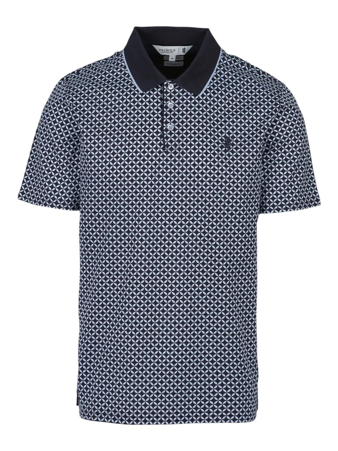 Pringle | Frank Mercerized Golfer | Navy, Size: S