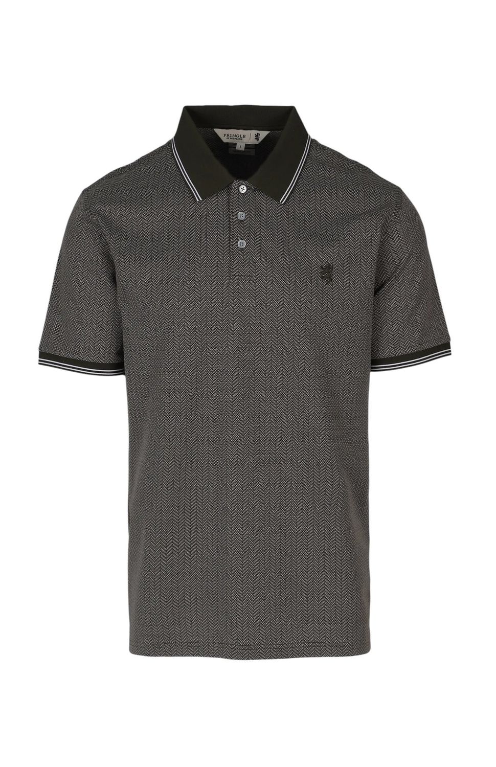 Pringle | Samuel Jacquard  Mercerised Golfer | Fatigue