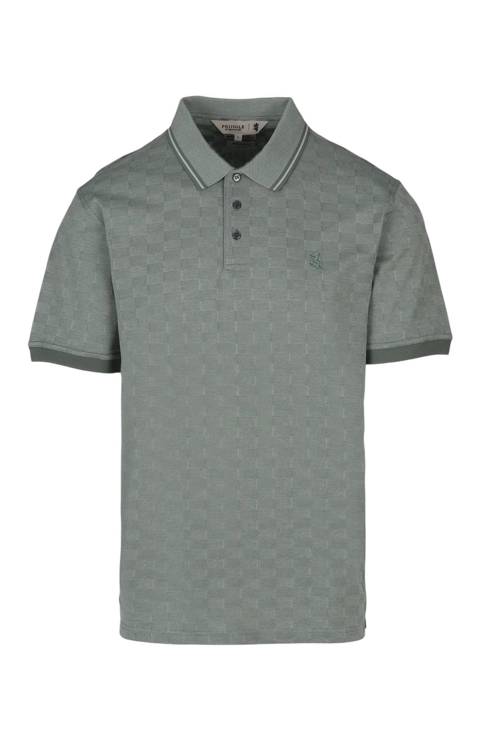 Pringle | Benjamin Mercerised Golfer | Sage