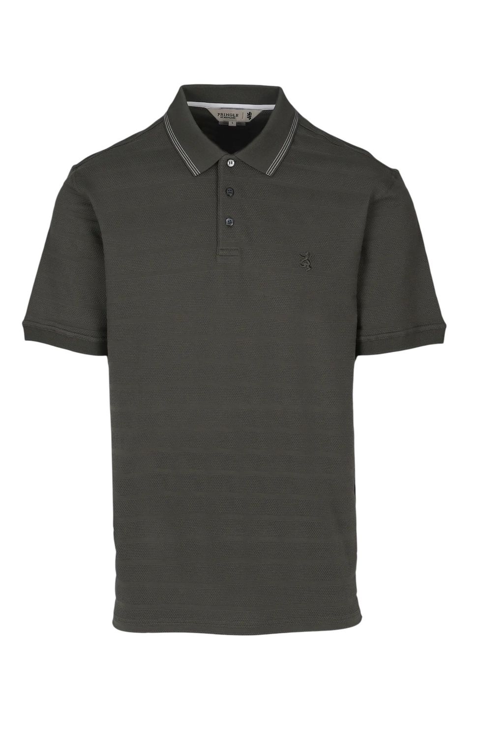 Pringle | Lester Jacquard Golfer | Olive