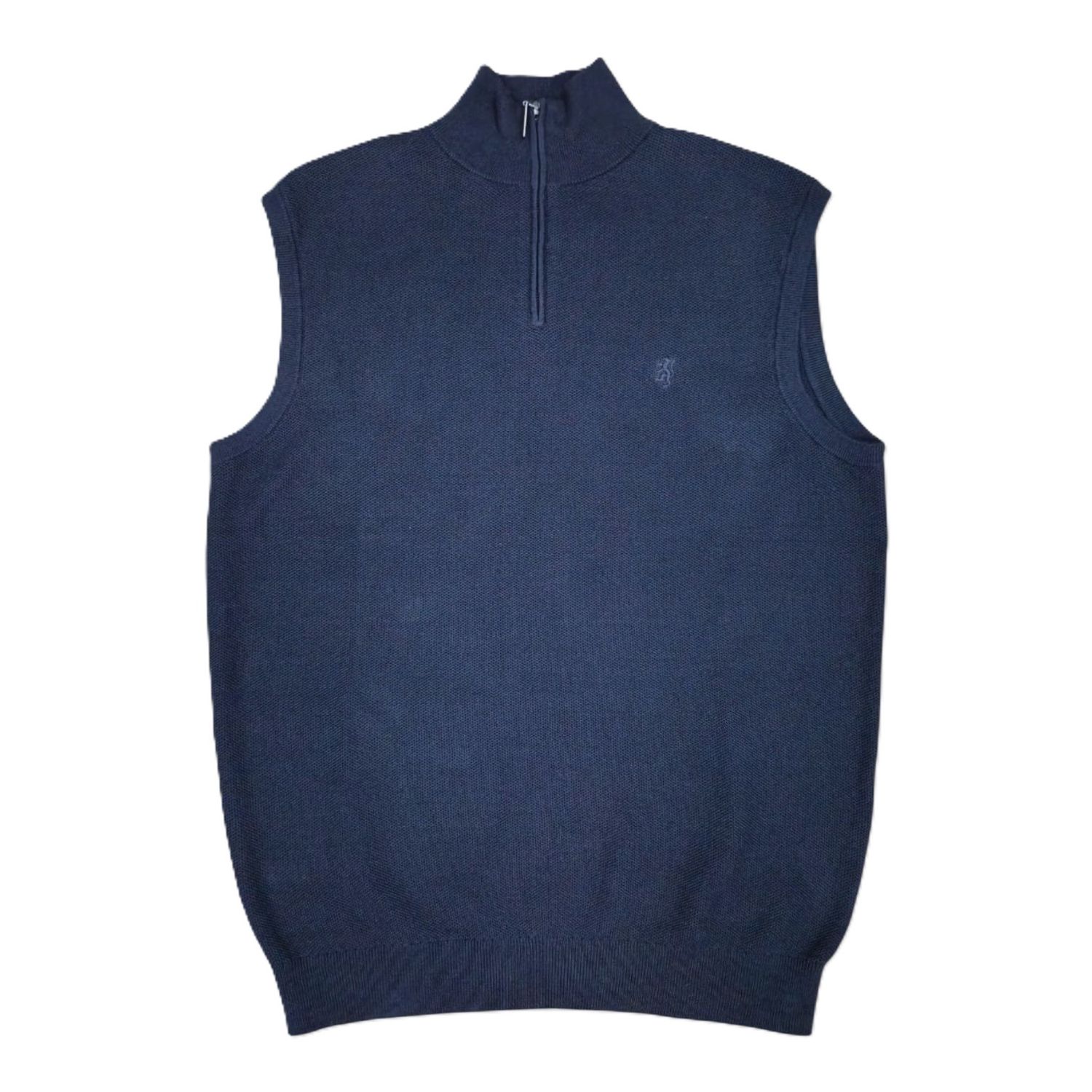 Pringle | Ricky Sleeveless 1/4 Zip Knitwear | Black