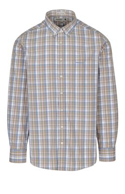 Pringle | Lucas Classic Long Sleeve Shirt | Stone