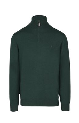 Pringle | Ernie 1/4 Zip Merino Knit | Green