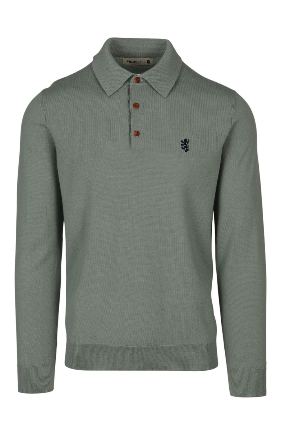 Pringle | Gary Merino Knitwear Golfer | Sage