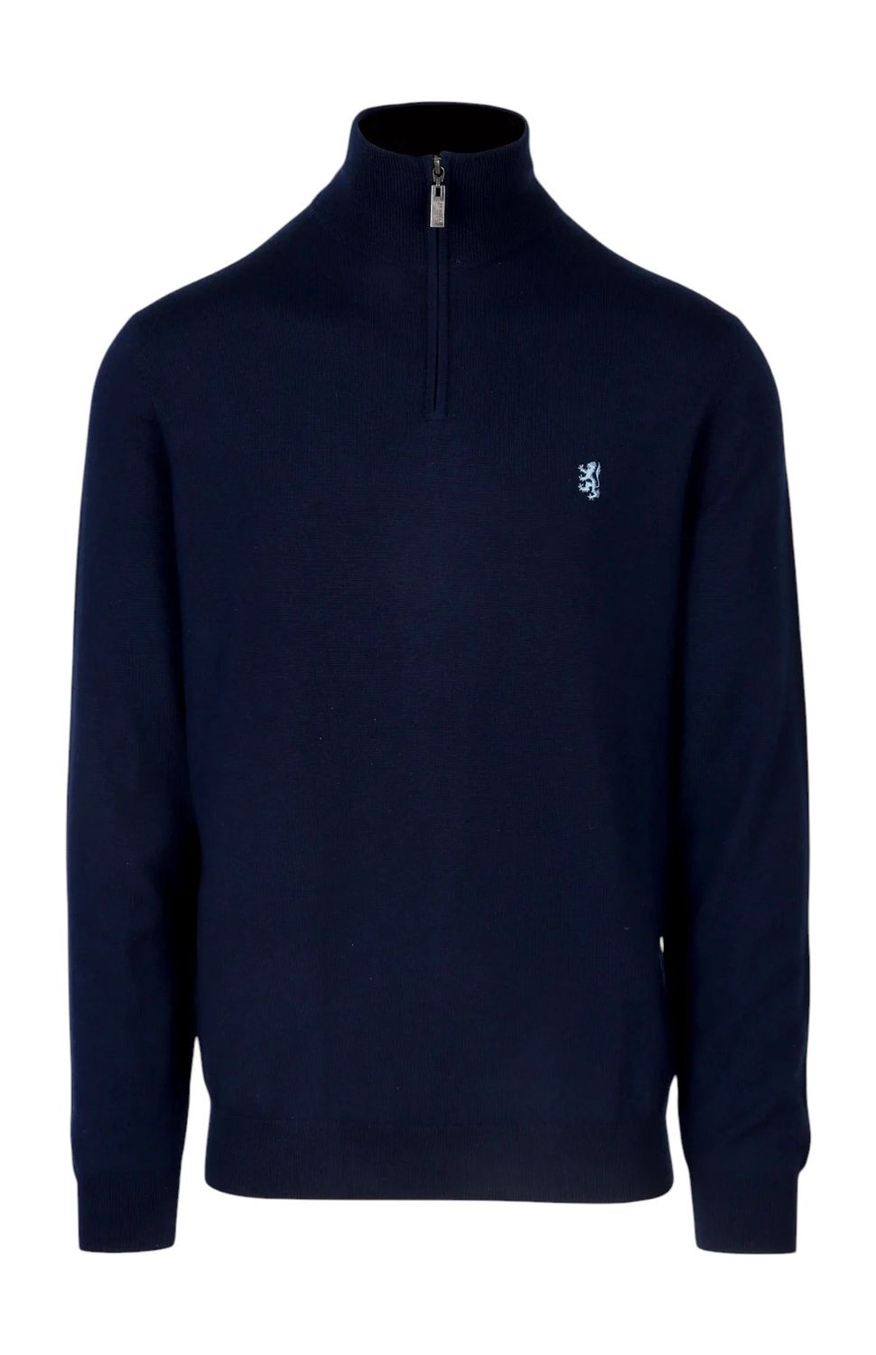 Pringle | Ernie 1/4 Zip Merino Knit | Navy