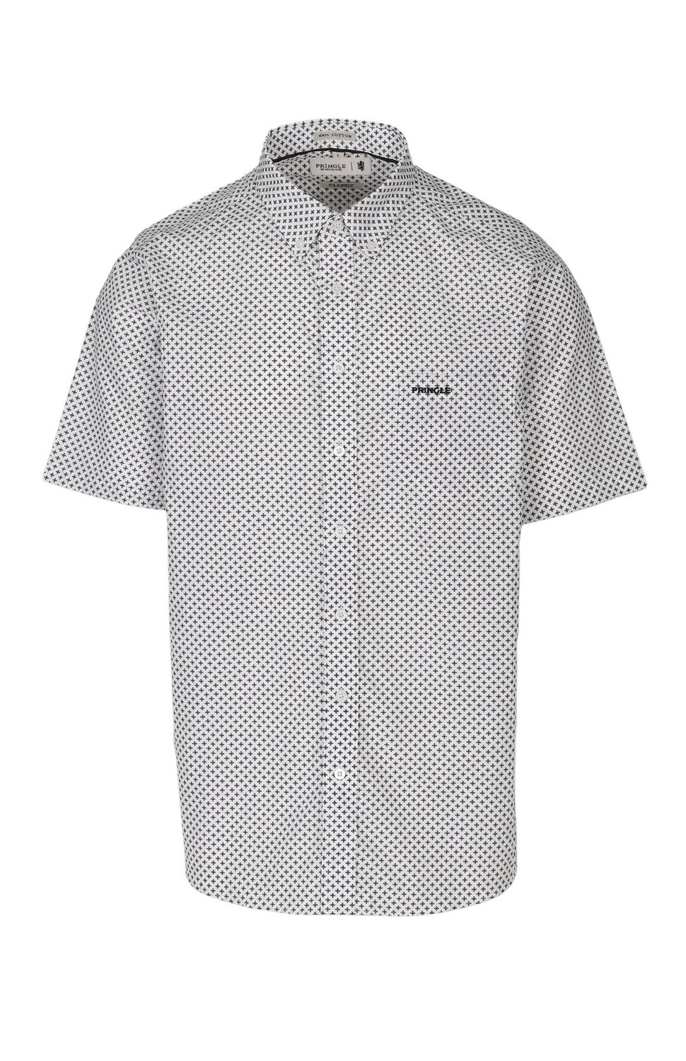 Pringle | Zayden Classic Short Sleeve Shirt | White