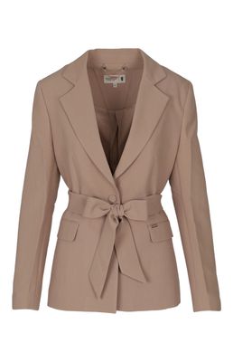 Pringle | Emma Belted Blazer | Sand