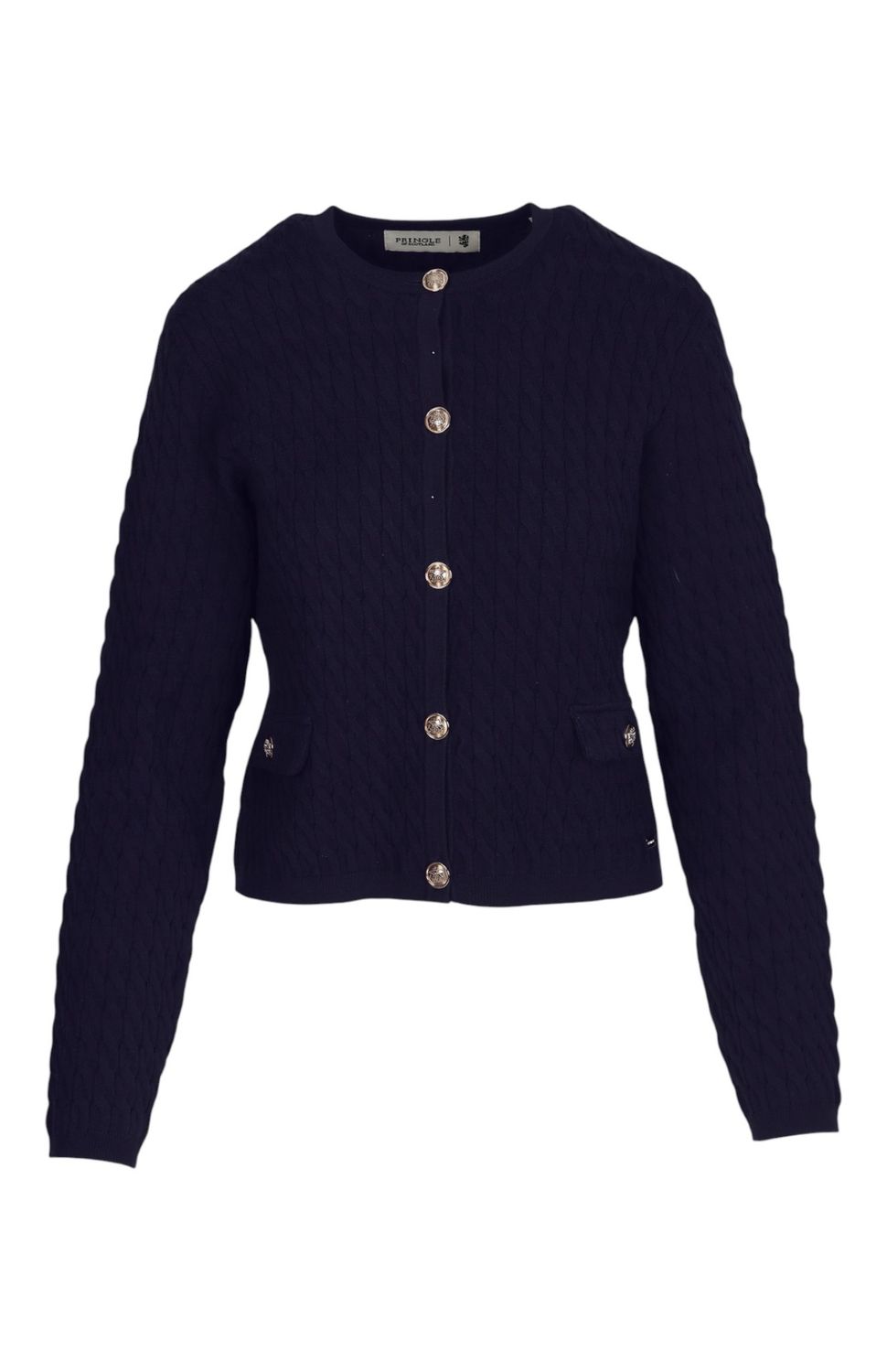 Pringle | Florence Cable Knit | Navy, Size: S