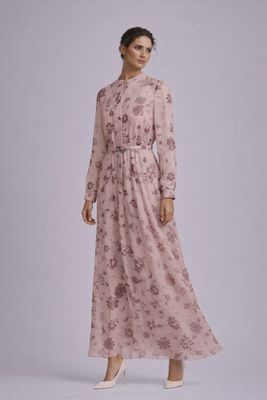 Pringle | Kerry Floral Maxi Dress | Berry