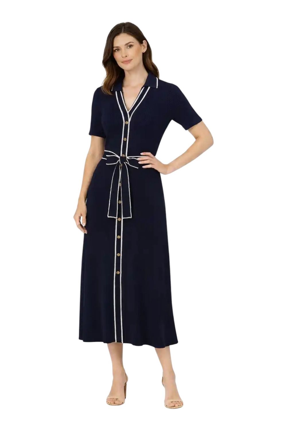 Pringle | Annie Knit Dress | Navy