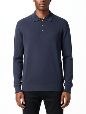 Polo | Fredrick Long Sleeve Knitwear Golfer | Navy