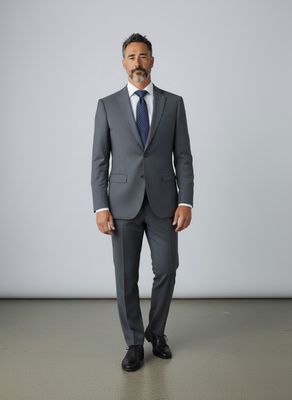 Polo | Bradley Custom Fit Suit | Charcoal