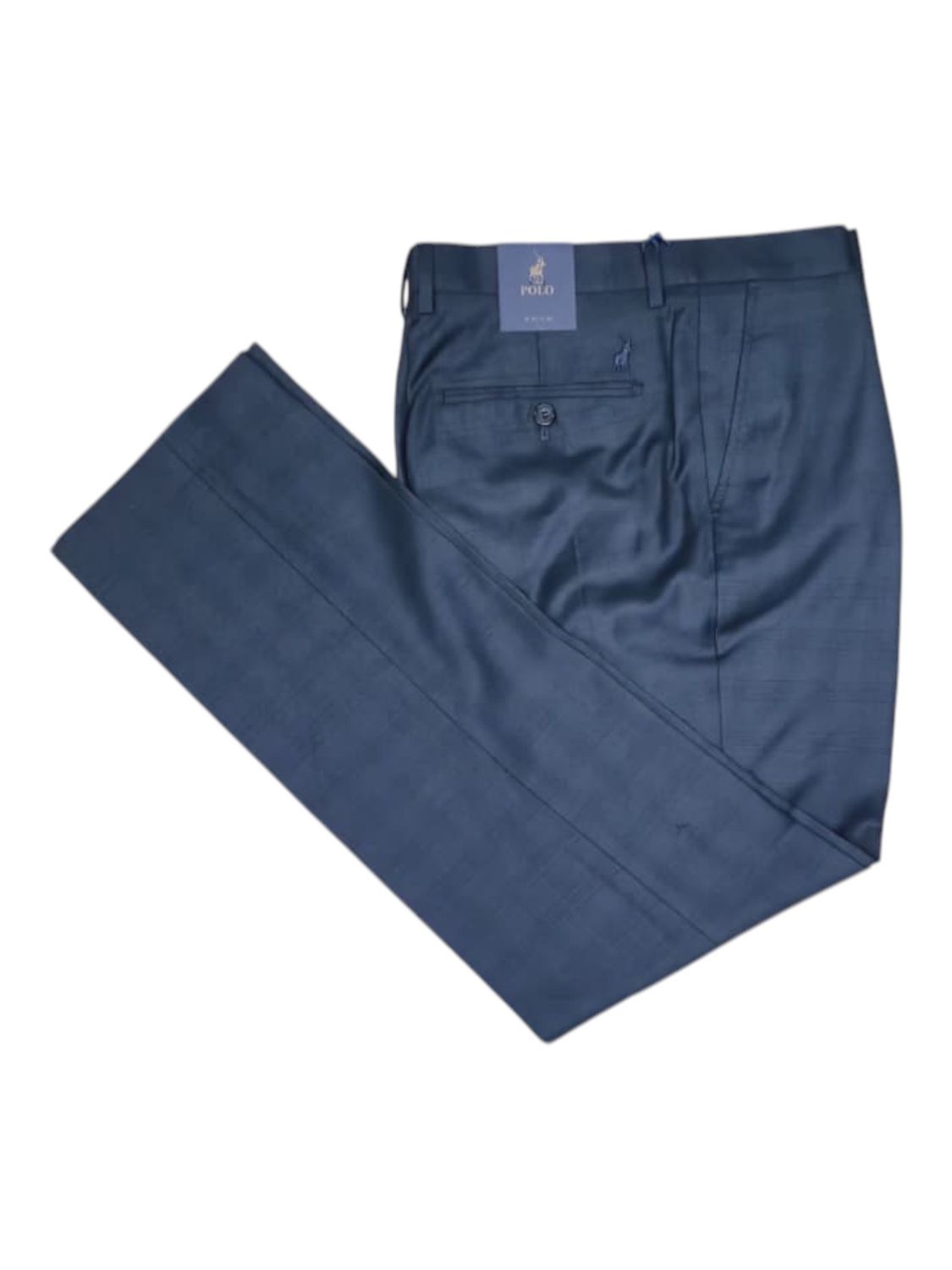 Polo | Federico Custom Fit Check Trouser | Olive, Size: 32