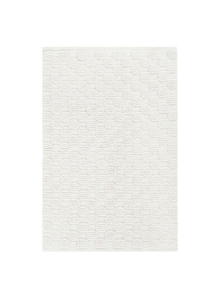 Linen House | Aeon Bath Mat | Rice Cake | 50 x 80cm