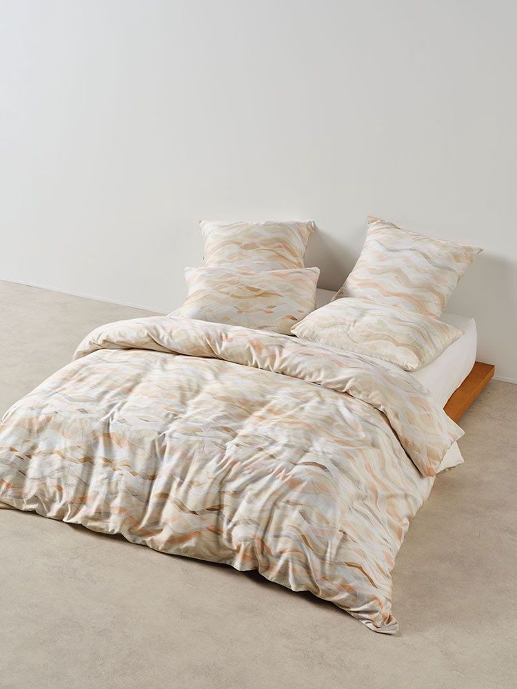 Linen House | Currumbin Duvet Cover Set | Peach