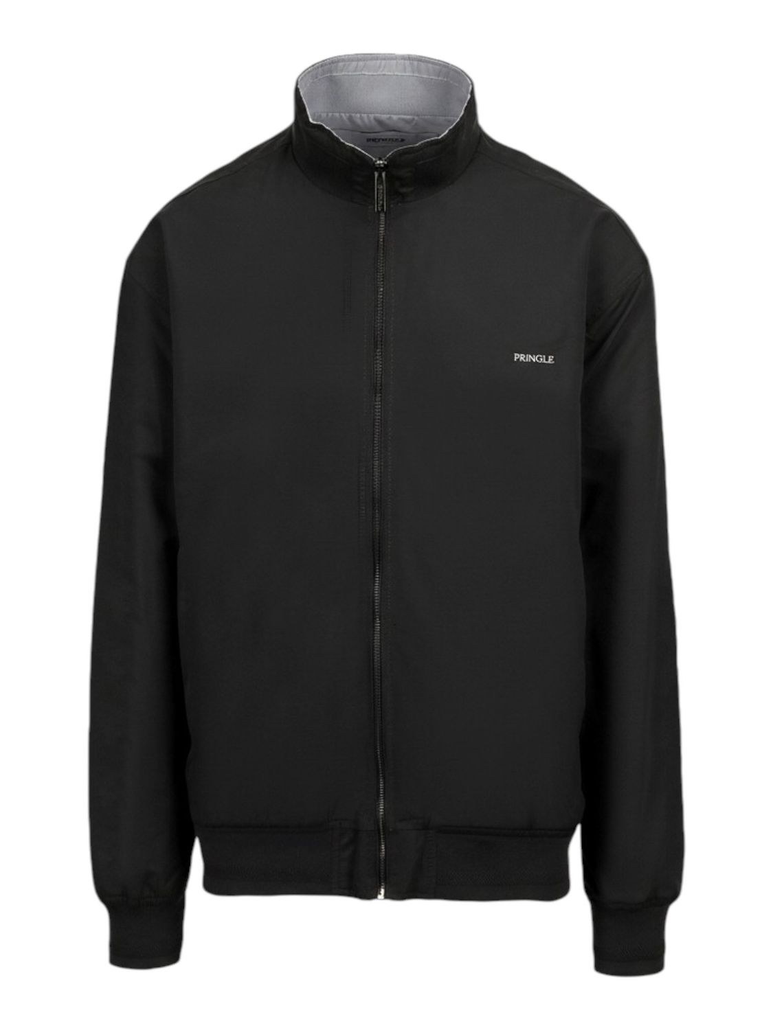 Pringle | Larry Reversible Harrington Jacket | Black &amp; Grey, Size: S