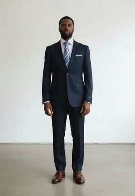 Polo | Bradley Custom Fit Suit | Navy