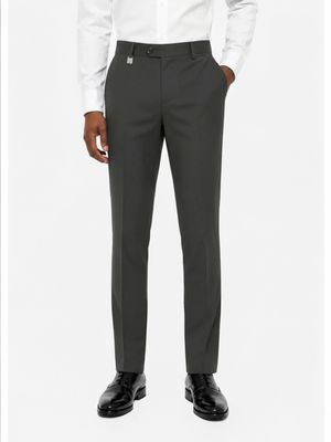 Polo | Bradley Custom Fit Trouser | Charcoal