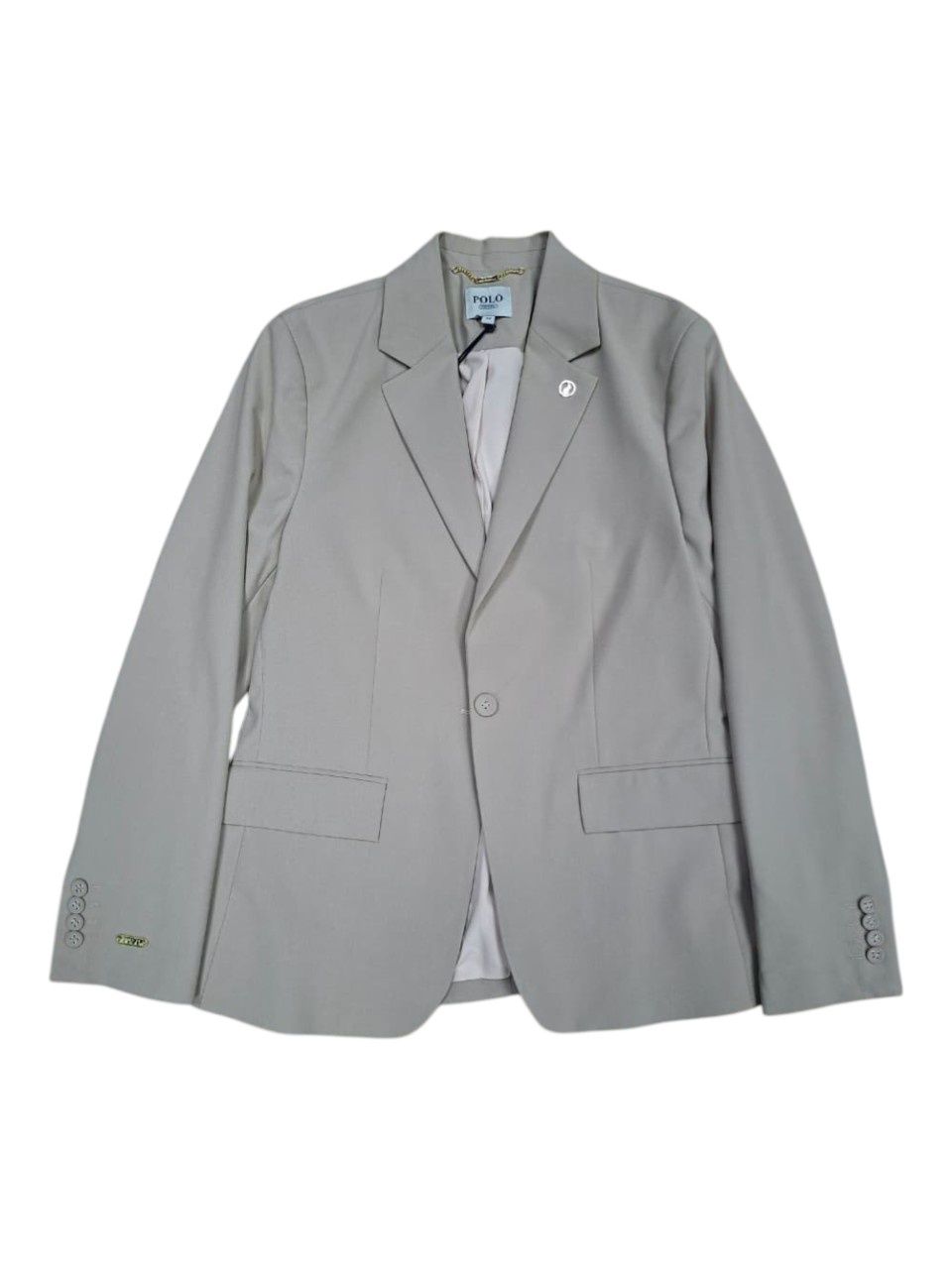 Polo | WMN Tatum Suit Blazer | Stone, Size: 32