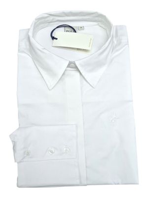 Polo | WMN Tammy Relaxed Long Sleeve Shirt | White