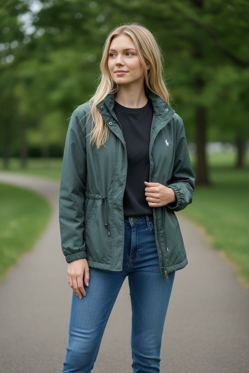 Polo | wmn Hannah All Weather Jacket | Olive