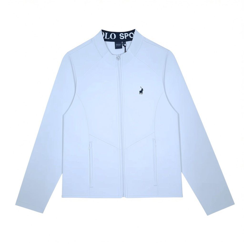 Polo | wmn Scarlett Track Top | White