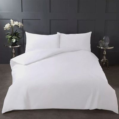 Dreyer Linen | 200 Thread Count Duvet Cover | White