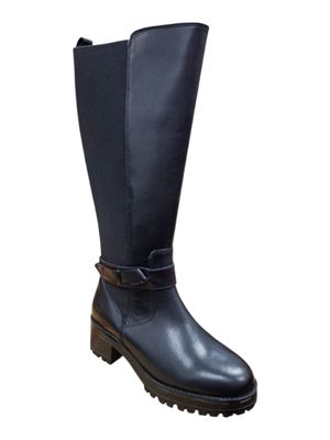 Hush Puppies | Madi Leather Boot | Black