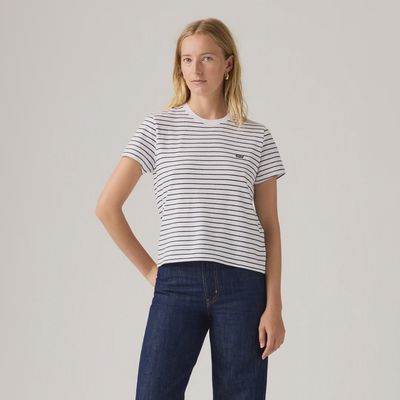 Levi's | Favorite Cotton Stripe Tee | White