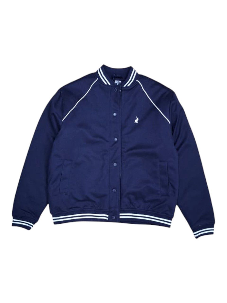 Polo | wmn Tori Varsity Jacket | Carbon