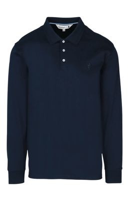 Pringle | Donald Long Sleeve Golfer | Navy