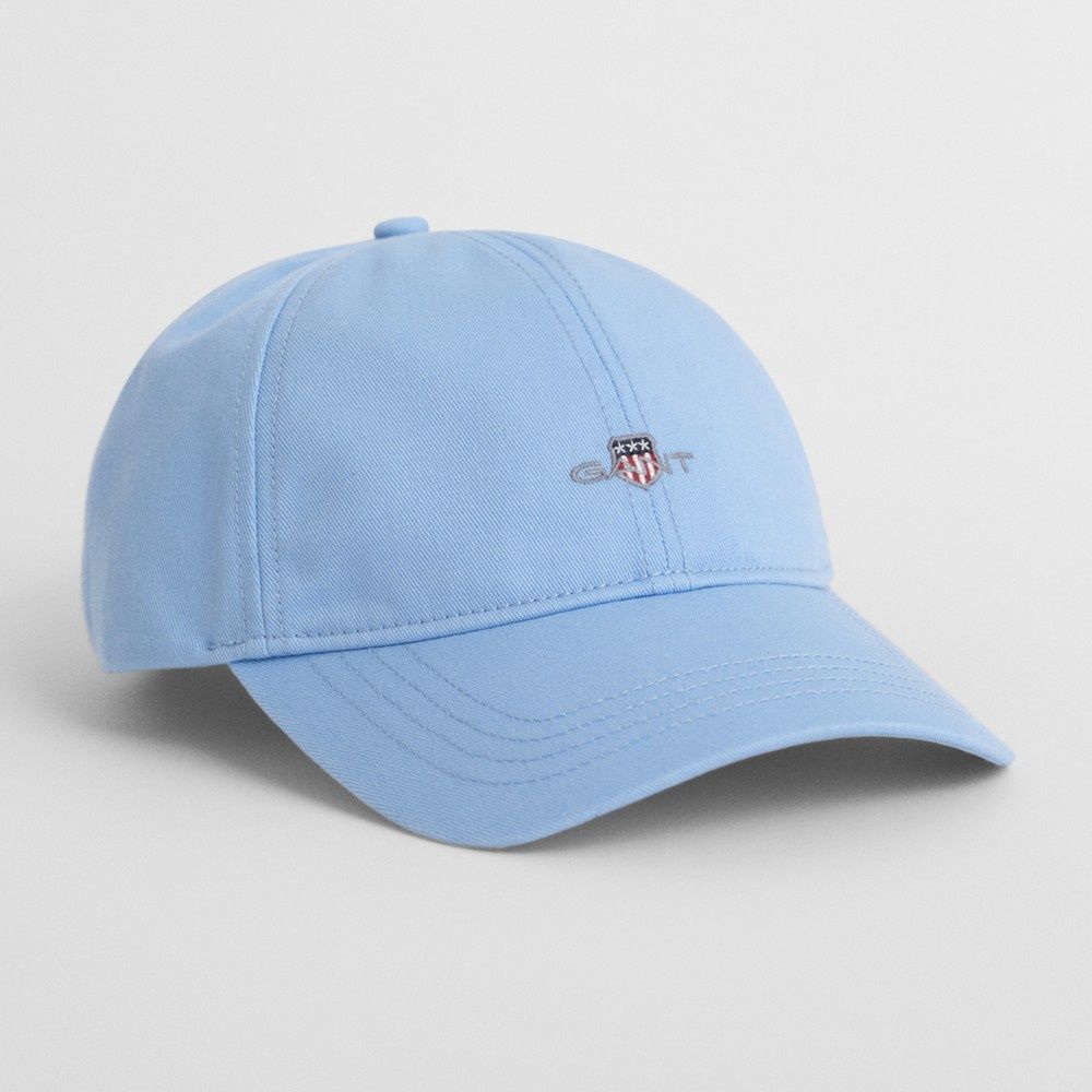 Gant | Shield Cotton Twill Cap | Blue, Size: One Size