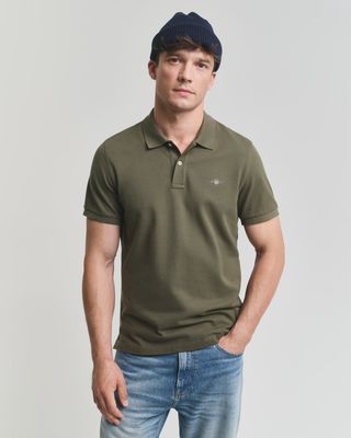 Gant | Regular Shield Pique Golfer | Green
