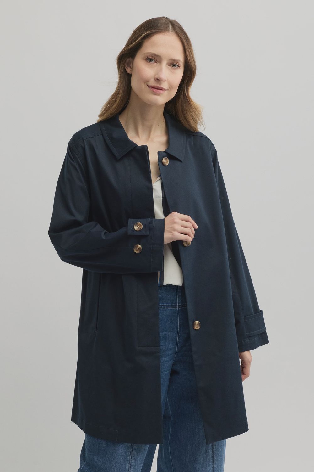 Yarra Trail | Nova Coat | Navy, Size: 10