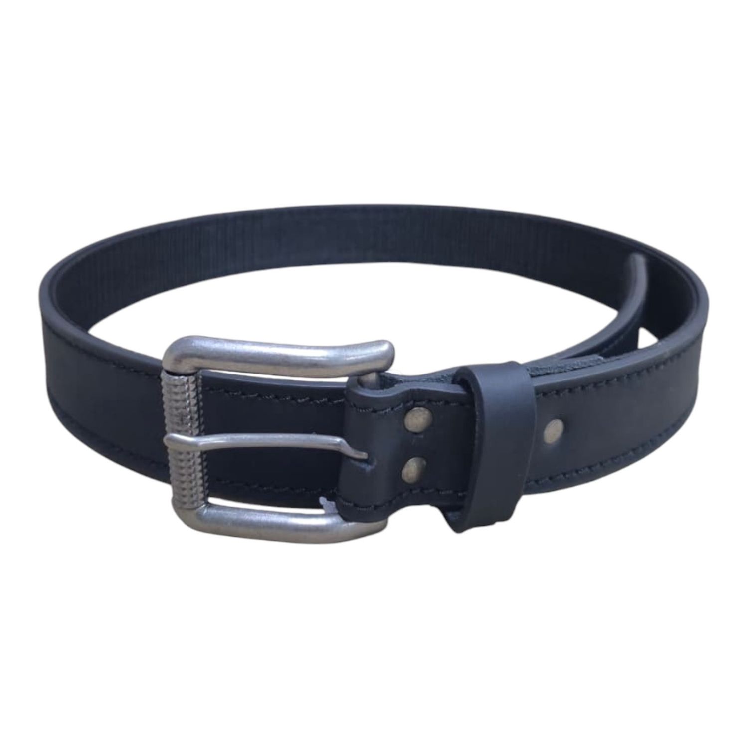 Saddler | 40mm Gun Leather Belt | Black