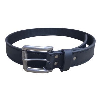 Saddler | 40mm Gun Leather Belt | Black
