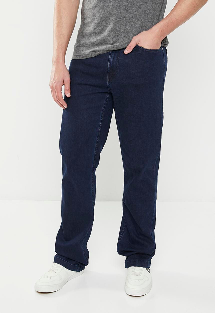Polo | Paul Relaxed Leg Jeans  | Blue-Black, Size: 28W|32L