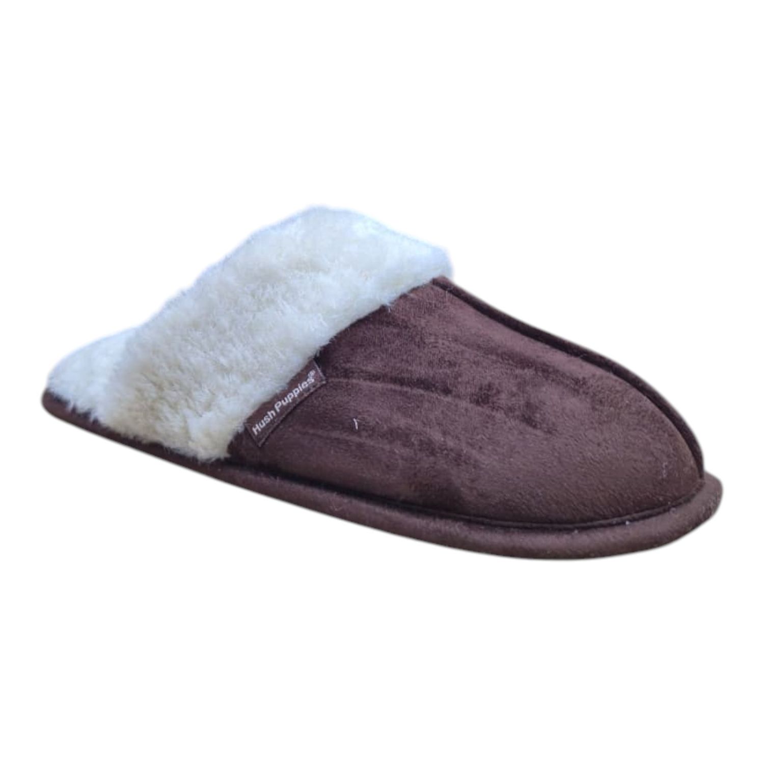 Hush Puppies | Aaron Mens Mule Slippers | Brown