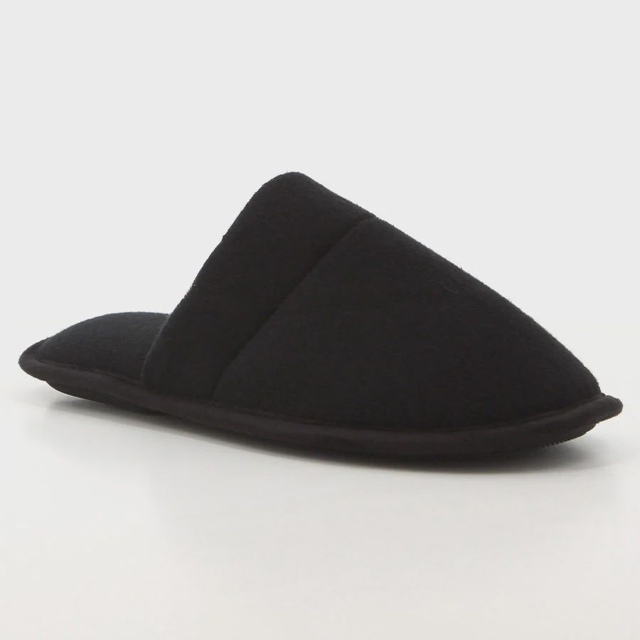 Hush Puppies | Mens Manuel Mule Slippers | Black, Size: 7