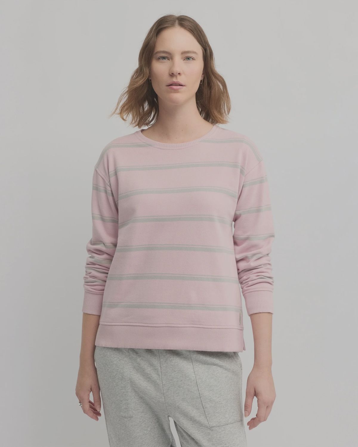 Yarra Trail | Endless Sweater | Petal &amp; Silver Marle, Size: S