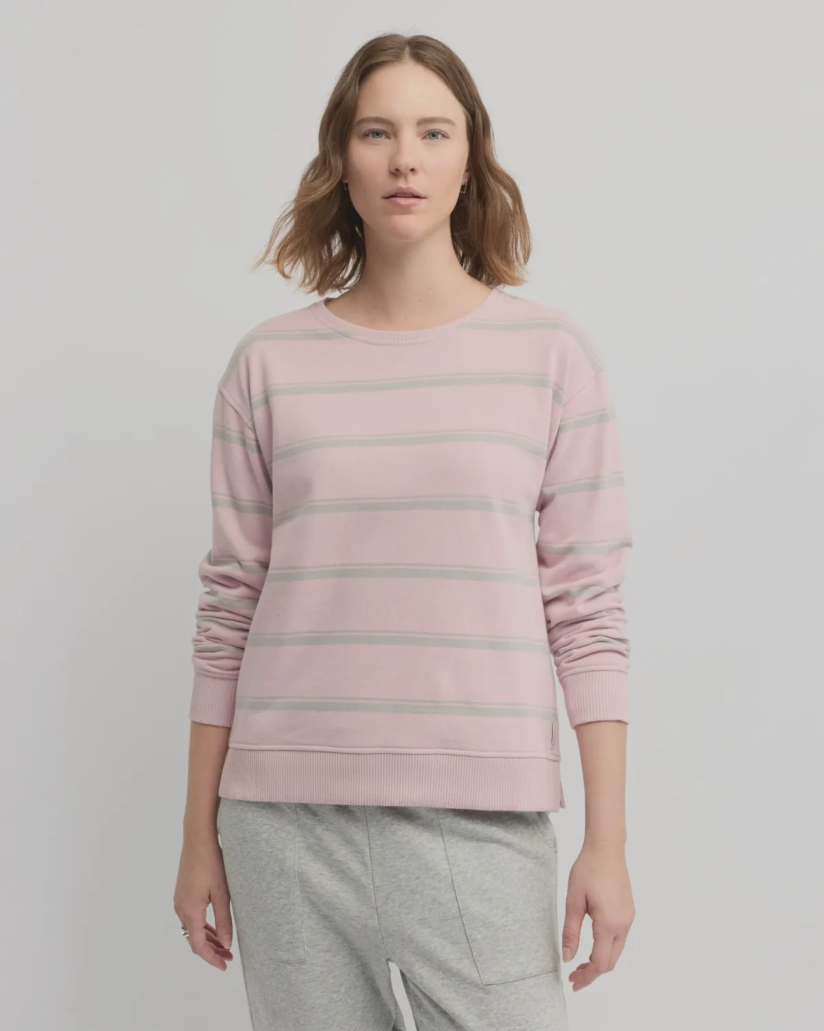 Yarra Trail | Endless Sweater | Petal &amp; Silver Marle, Size: S