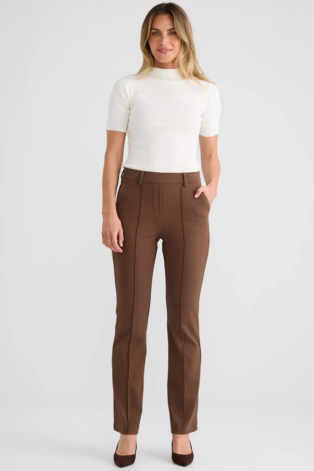 Brave &amp; True | Paige Pant | Cedar, Size: XS