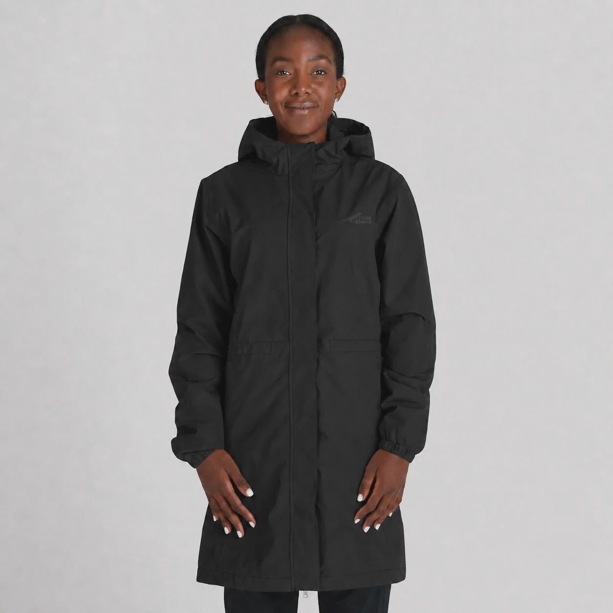 First Ascent | Ladies Downpour Waterproof | Black